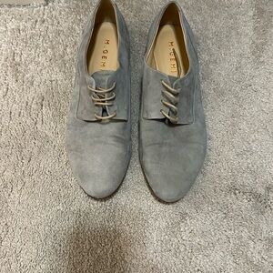 M. Gemi Women’s Blue Gray Suede Shoes